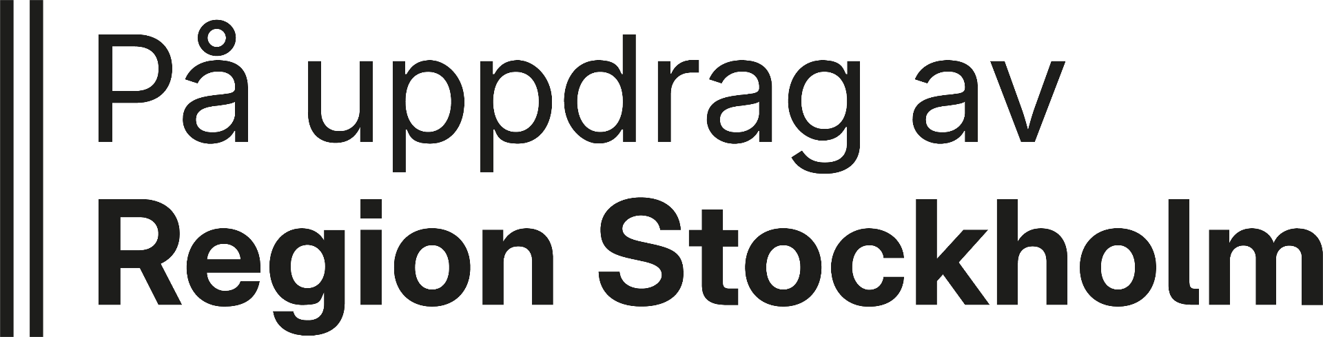 På uppdrag av Region Stockholm